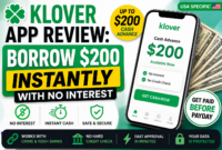 Klover App Review: Borrow $200 Instantly with No Interest